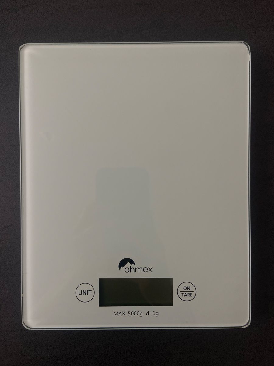 Ohmex Elettrodomestici da cucina: Küchenwaage Ohmex BAL 7001 KTC weiss – Usato da Dielsdorf venduto da lor_j5qt