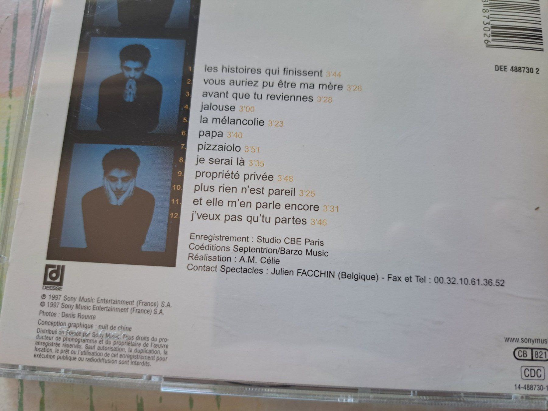 CD: CD Claude Barzotti - émotions  – Usato da Pully venduto da bro_n52j 2