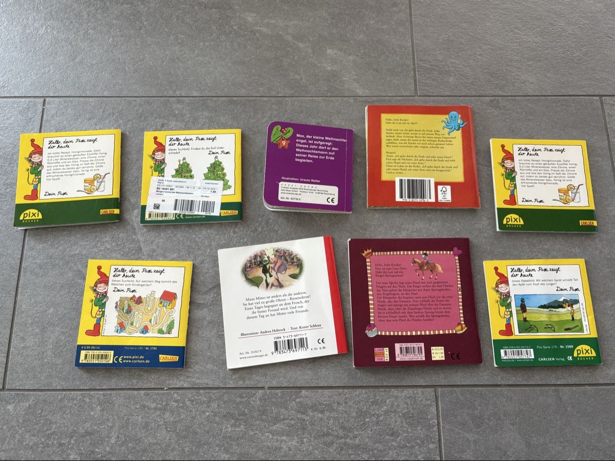 Libri: 9 Kinder Bücher – Usato da Oberdorf SO venduto da retowolf 1