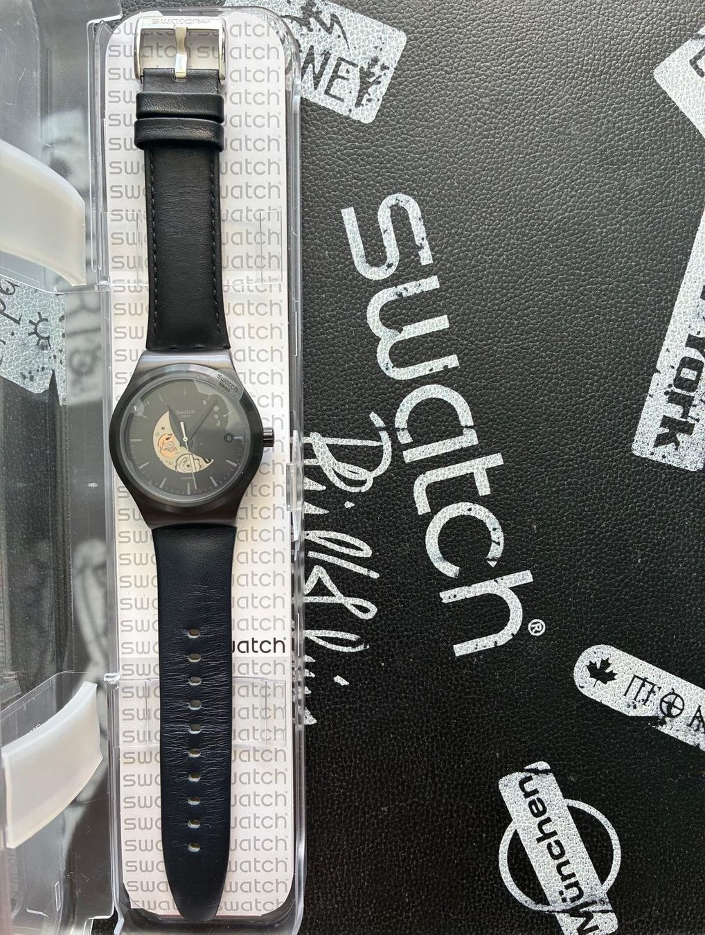 Swatch Orologi: Swatch Uhr Automatic Sistem PILOTE YIB404 – Nuovo (secondo la descrizione) da Orpund venduto da Dracaris77