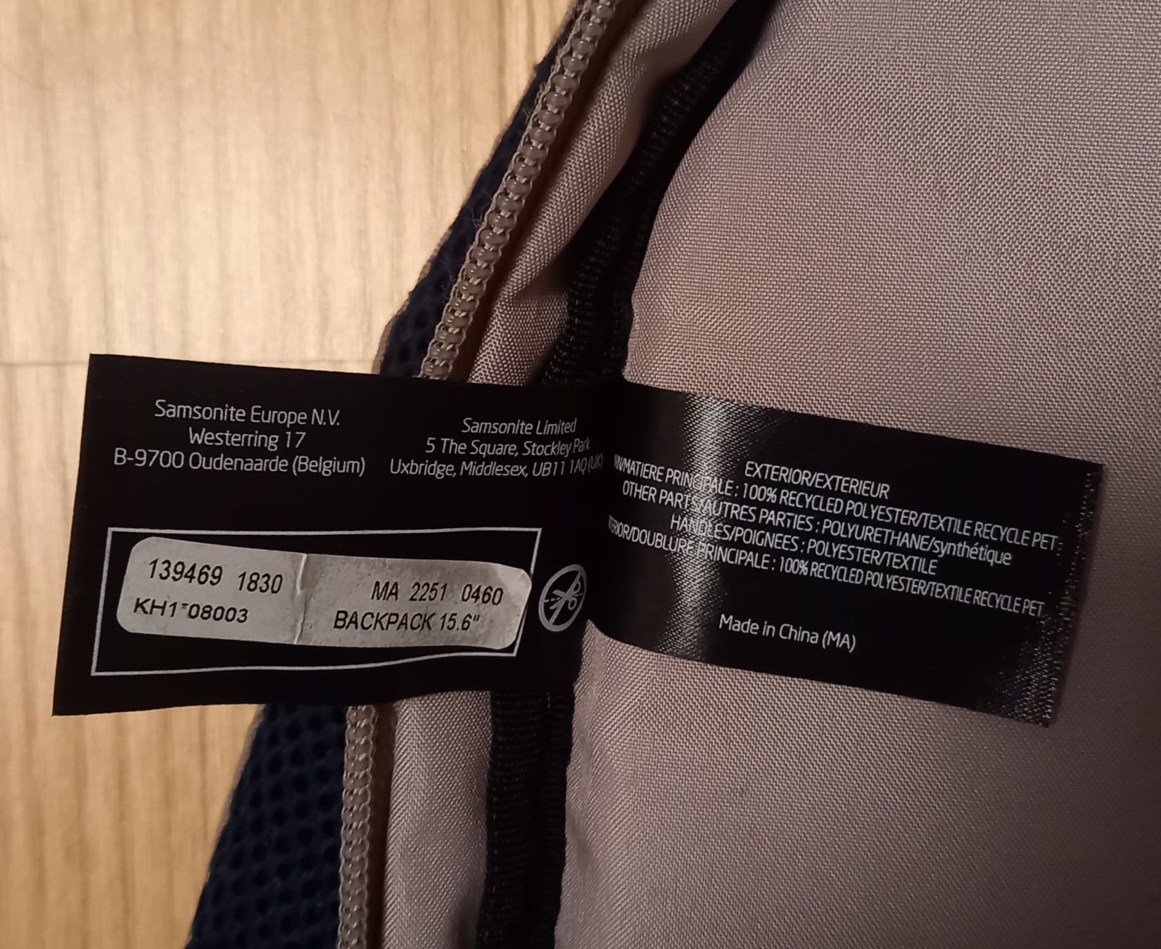 Samsonite Zaini: Samsonite Backpack 15.6" Laptop – Nuovo (secondo la descrizione) da Dietlikon venduto da SimFe 1