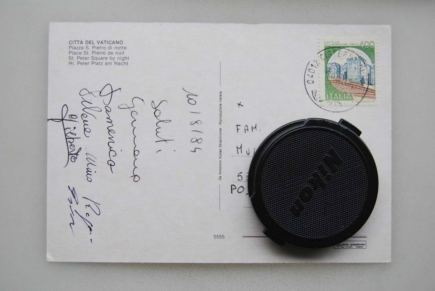 Cartes postales: AK Citta del Vaticano 1984 – D'occasion à Rüfenacht BE par Toro06 1