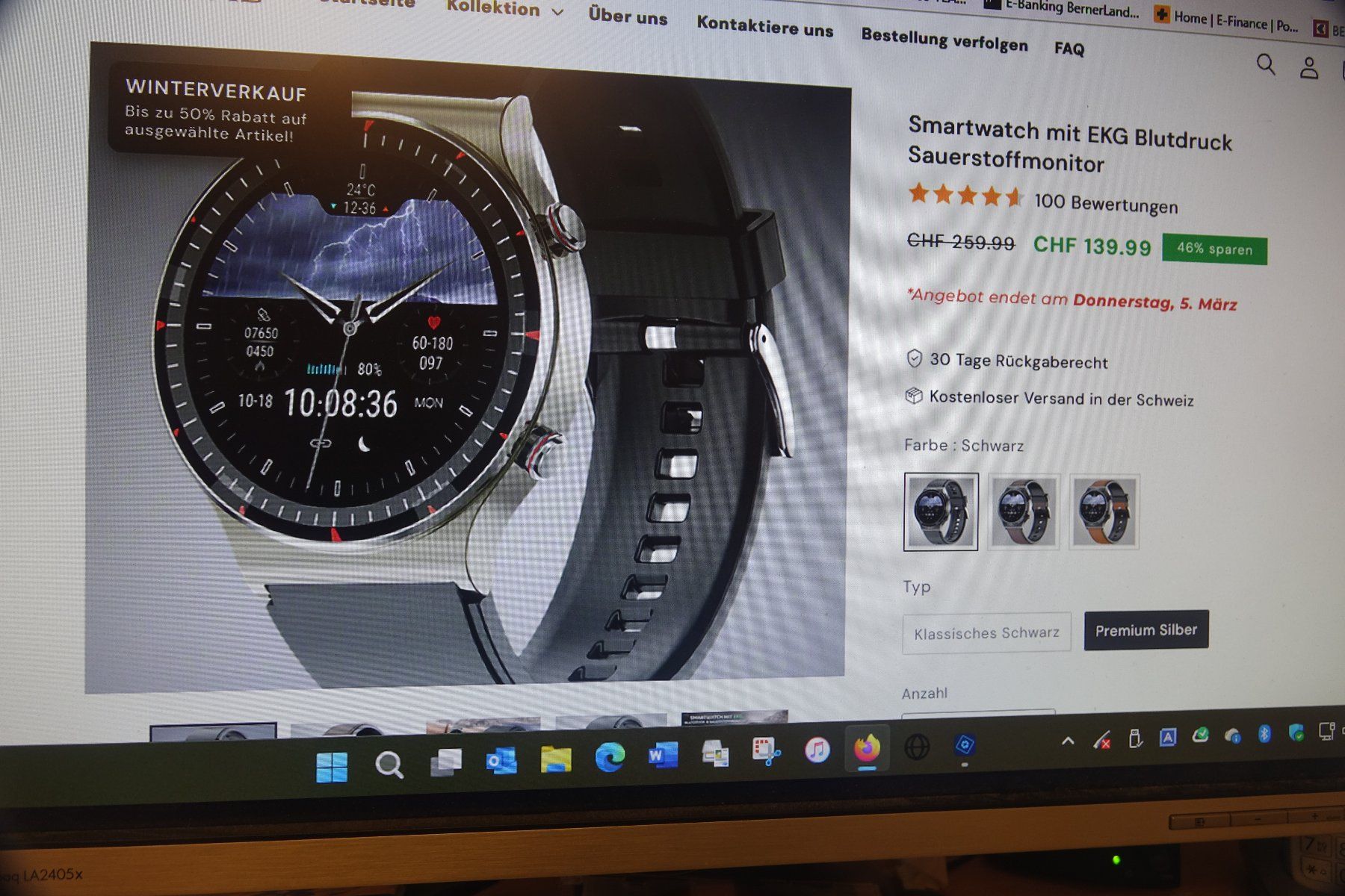 Smartwatch: Smart Watch (Verodie) – Nuovo (secondo la descrizione) da Ramsei venduto da hul_jmm8