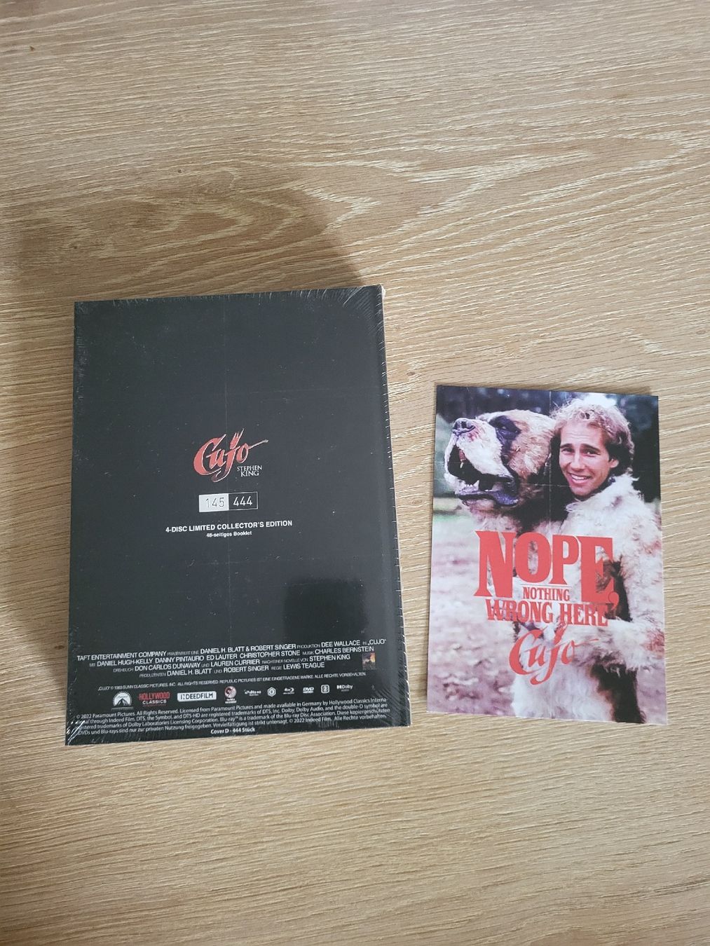 Tutti i DVDs: Mediabook Cujo von indeed Ovp – Nuovo e nell'imballaggio originale da Zürich venduto da Knudell0 1