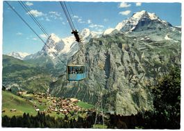 MÜRREN Luftseilbahn Schilthorn