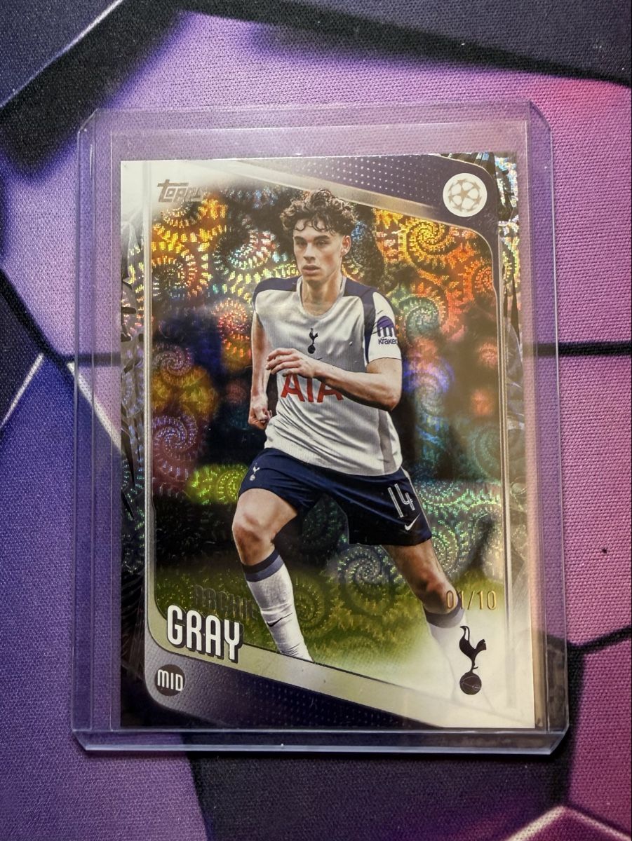 Topps Carte collezionabili: Archie Gray Black Parallel 01/10 Topps Carnaval 25/26 – Nuovo (secondo la descrizione) da Nidau venduto da UN_Sales