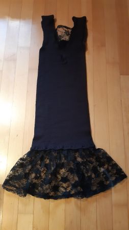 Strechkleid col. schwarz