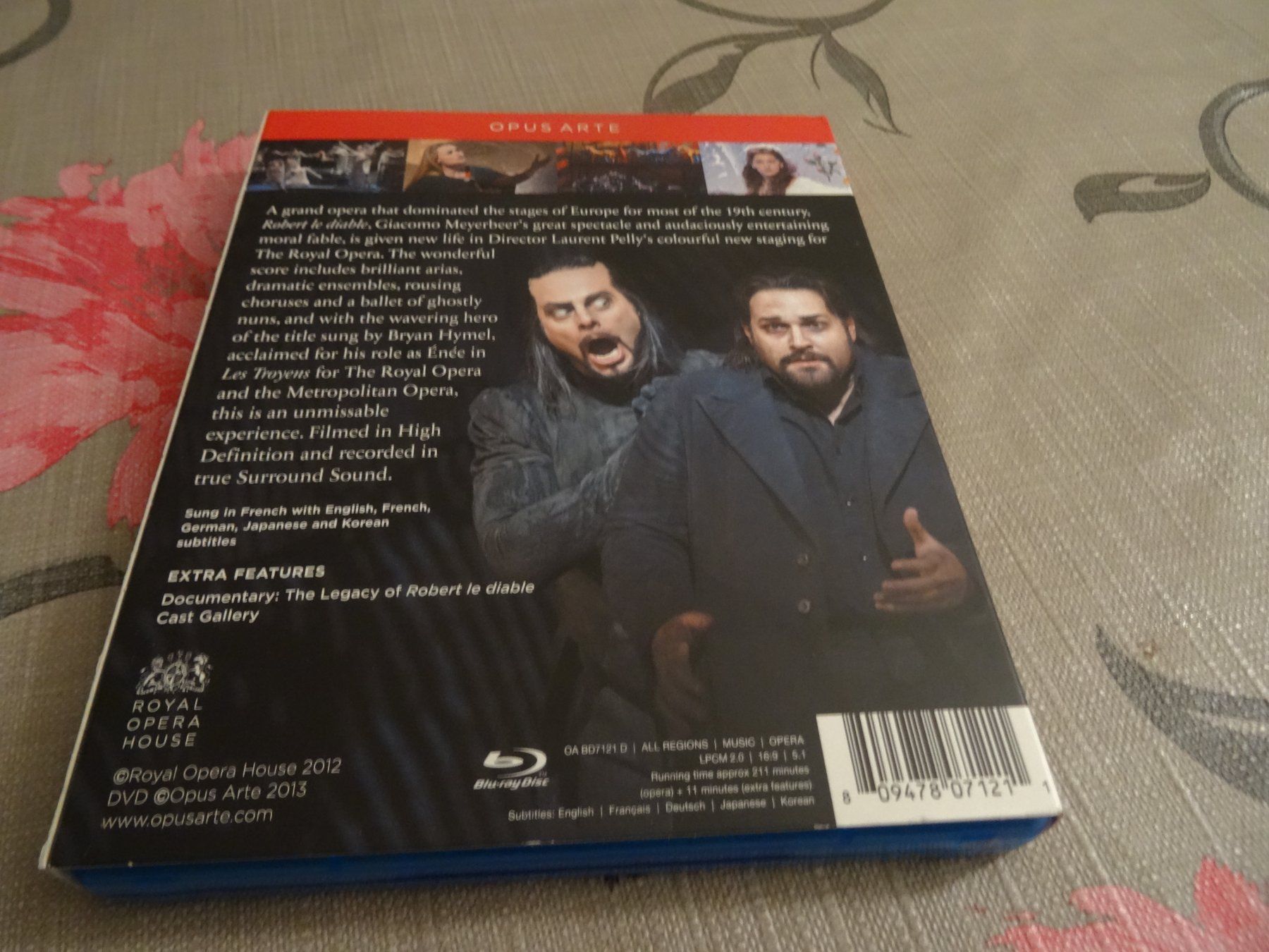 Alle DVDs: Meyerbeer - Robert le Diable BLU-RAY OPER NEU – Gebraucht aus Olten von Disc-Ausverkauf 1