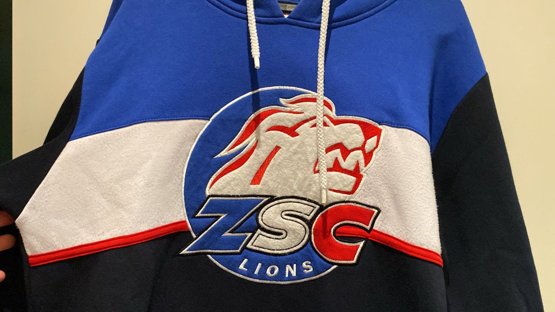 Zsc Lions Maglioni & Felpe: ZSC Lions Kaputzenpullover Gr. L – Usato da Zürich venduto da drummergirl98 2