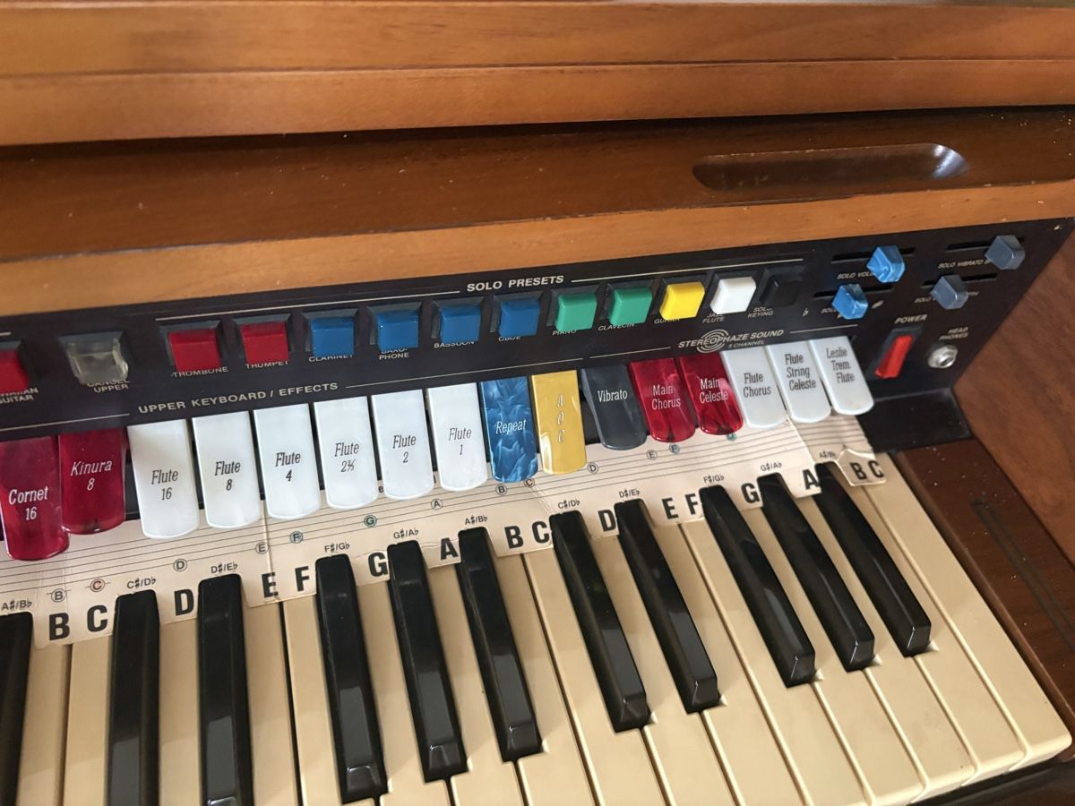 Musikinstrumente: Lowrey Orgel Holzgehäuse – Gebraucht aus Frieswil von tentimesbigger 3
