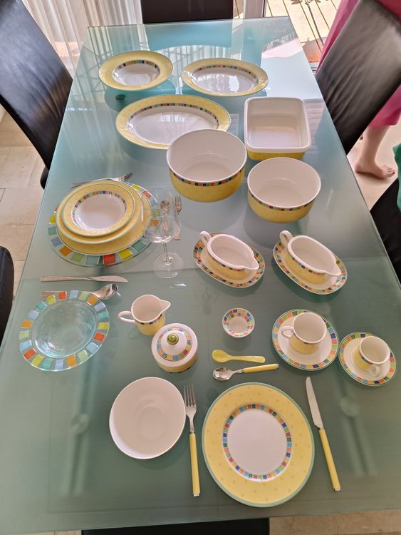 Villeroy & Boch - Coupe Flow à Poignée, Pour Grandes Salades/soupes/pâtes, Porcelaine Premium, Compatible Lave-vaisselle, Micro-onde, Blanc, 1 800 Ml : Villeroy & Boch