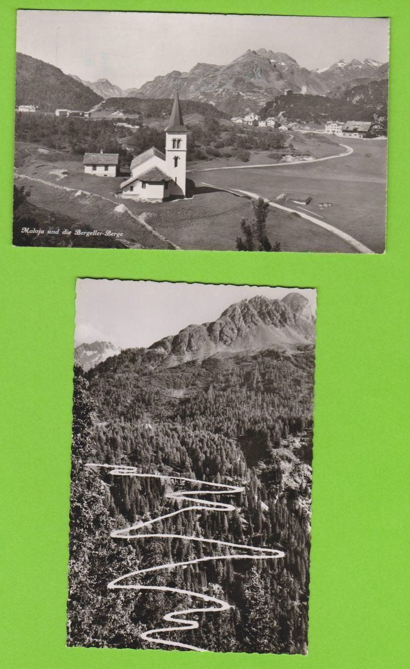 Ansichtskarten: Maloja  5 alte Ansichts-Karten – Gebraucht aus Vitznau von Ropaku 1
