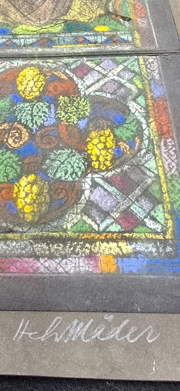 Foto & Immagini: Antike Kirchenfenster-Vorlage "Geburt Christi" – Usato da Dielsdorf venduto da hallo1 6