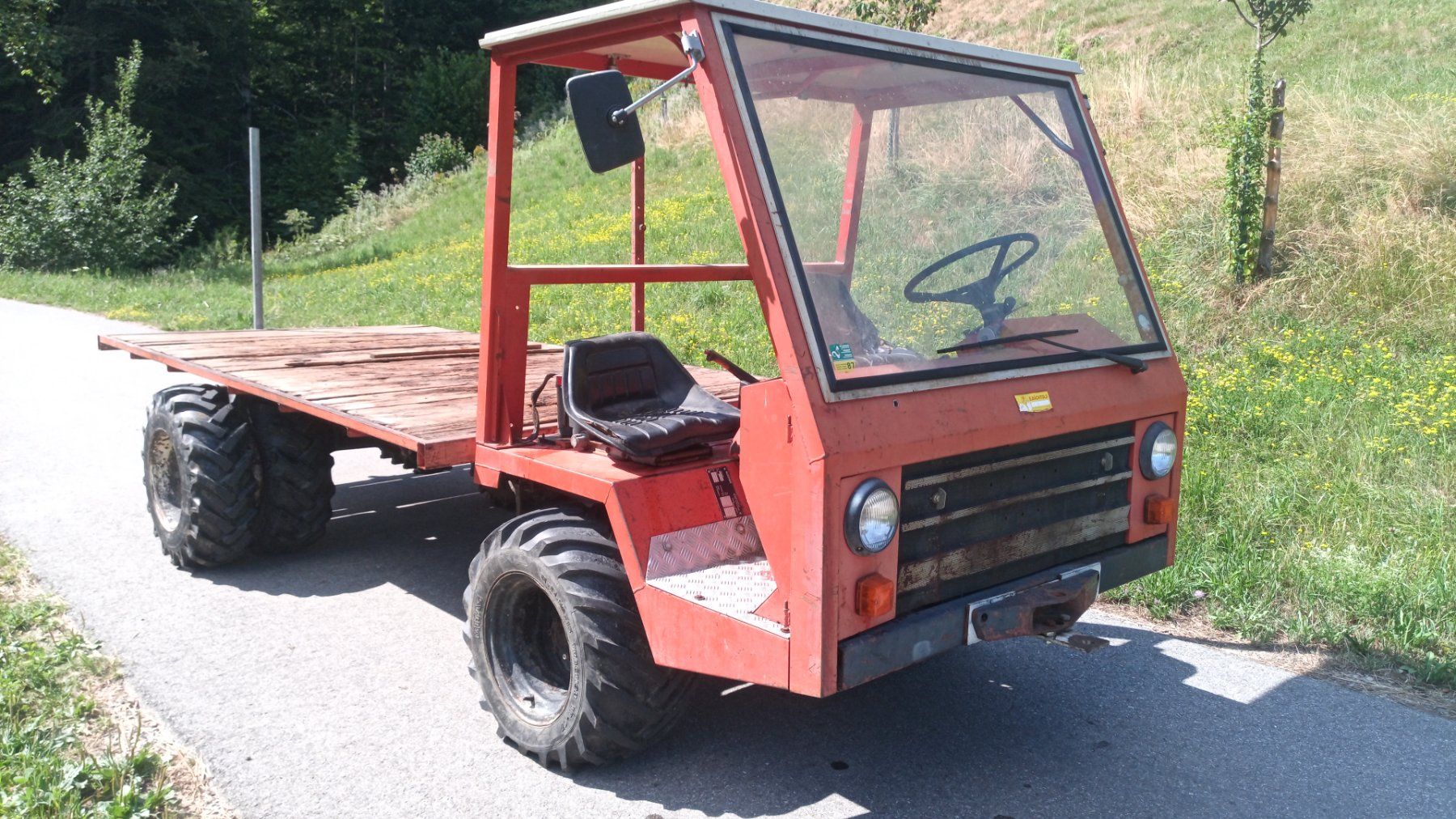 Bucher Tutte le macchine: Bucher Granit Transporter – Difettoso da Menzberg venduto da Federleicht02