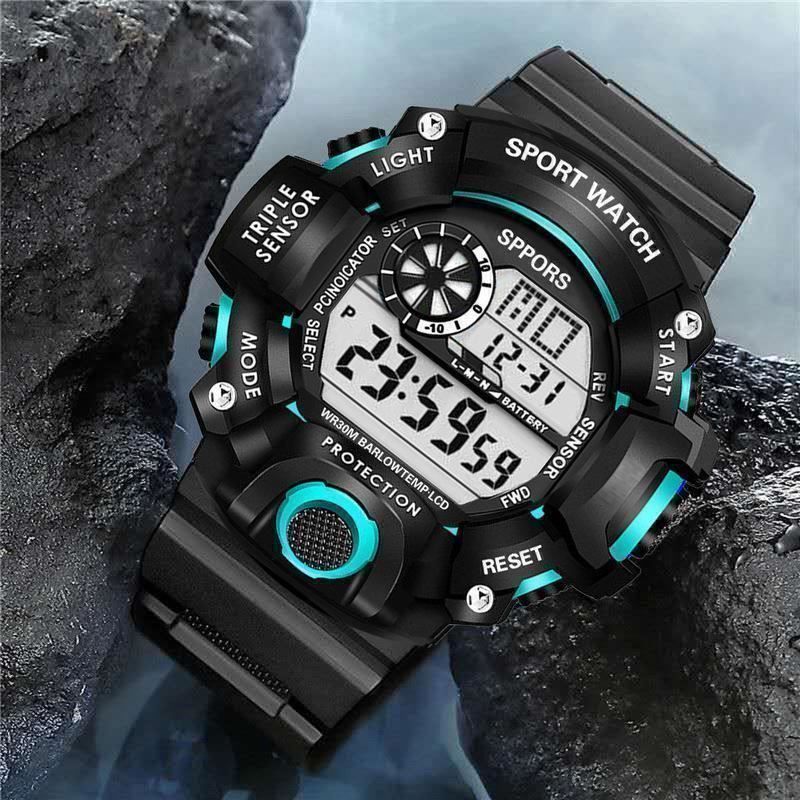 Smartwatch: Bewaffnete elektronische Sportuhr – Nuovo e nell'imballaggio originale da Gurmels venduto da Swisspod 2