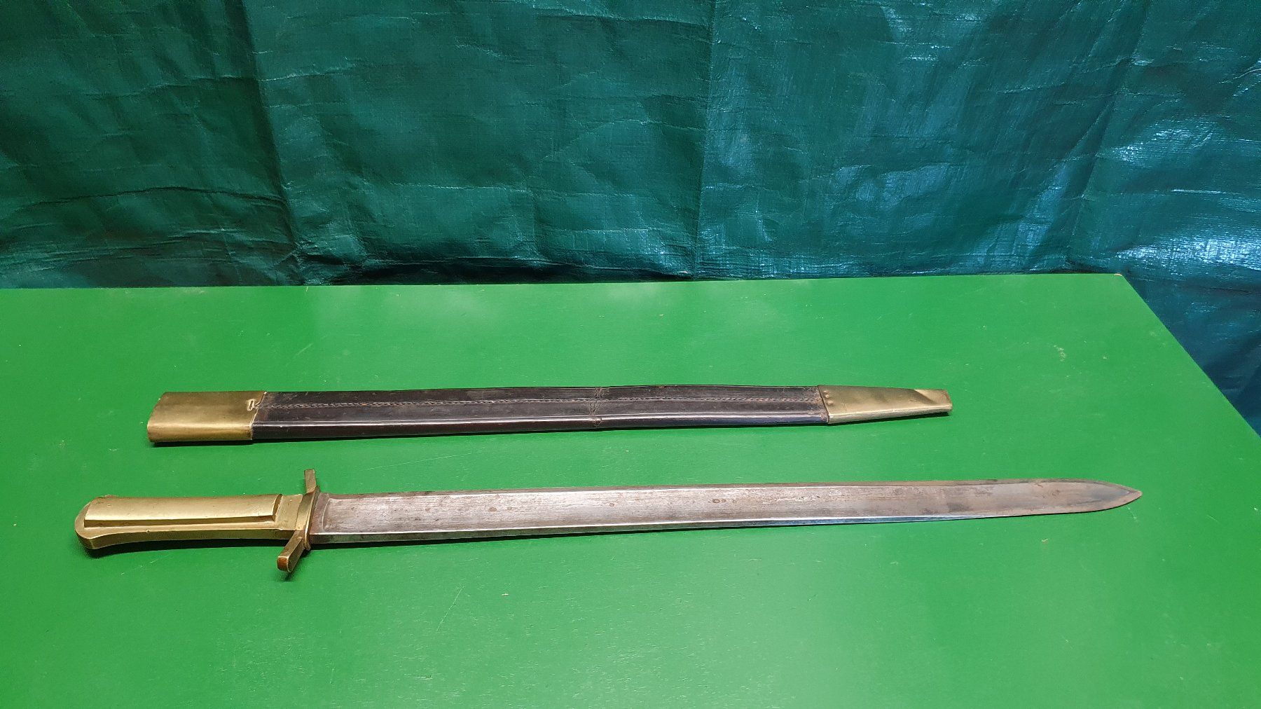 Schweizer Armee Stichwaffen: Weidmesser Mod. 1817 unfertiger Rohling sehr rare Variante – Gebraucht aus Richigen von Media_Universe 3