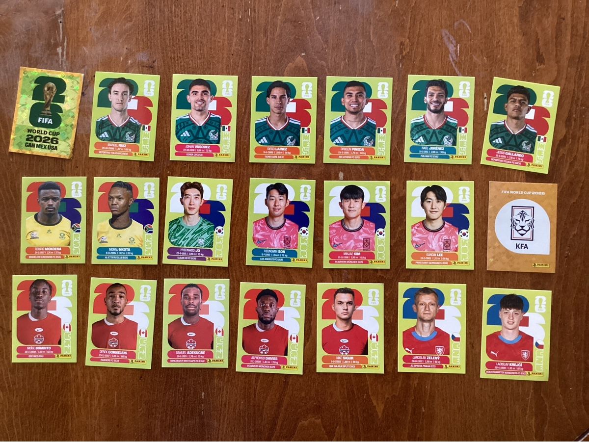 Panini Sammelbilder & Trading cards: Panini FWC 2026 – Gebraucht aus Orvin von Abydos01