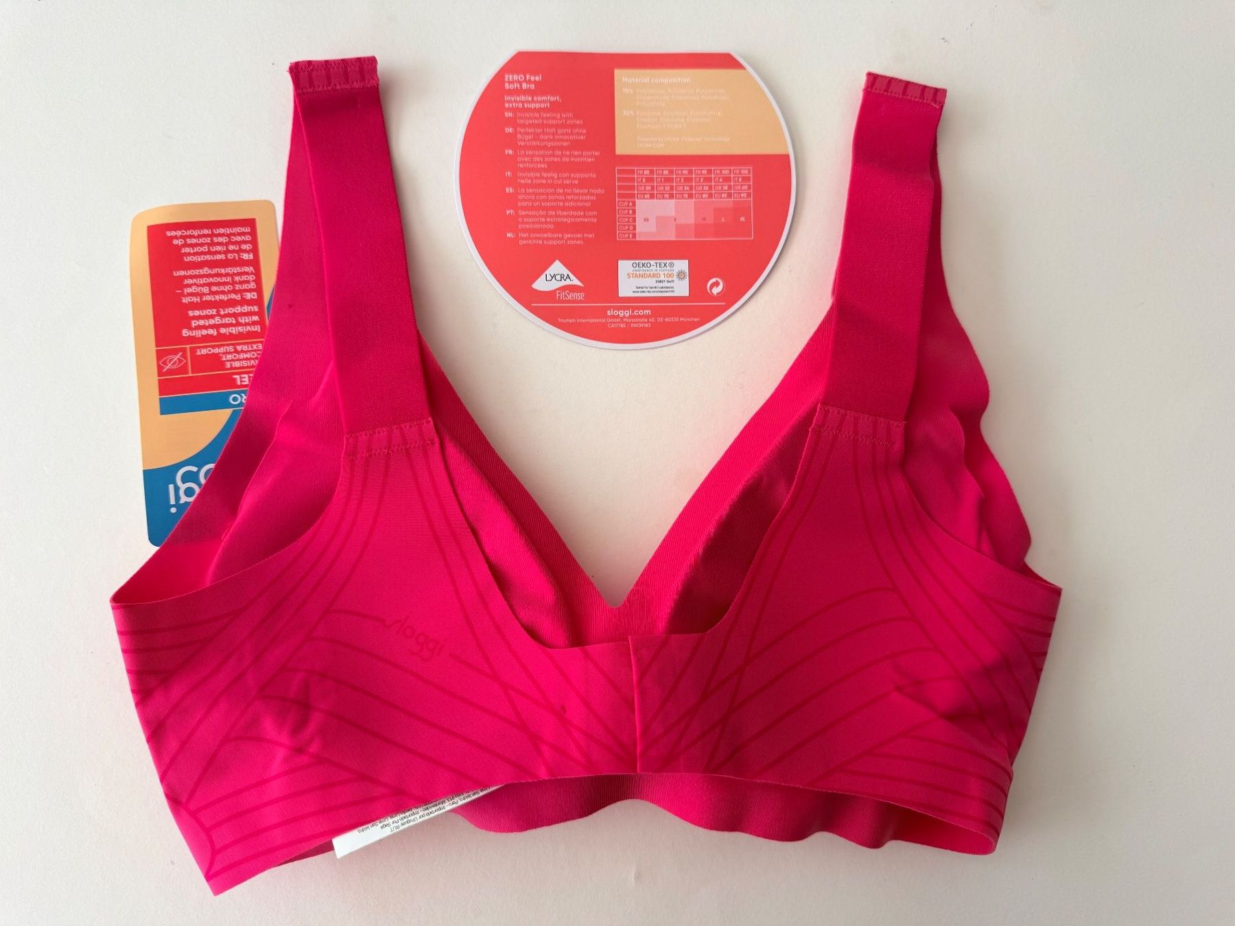 Sloggi Altra biancheria intima: SLOGGI, Soft Bra ZERO FEEL, Grösse S, Farbe Pink – Nuovo e nell'imballaggio originale da Rudolfstetten venduto da gst_g7xl 3