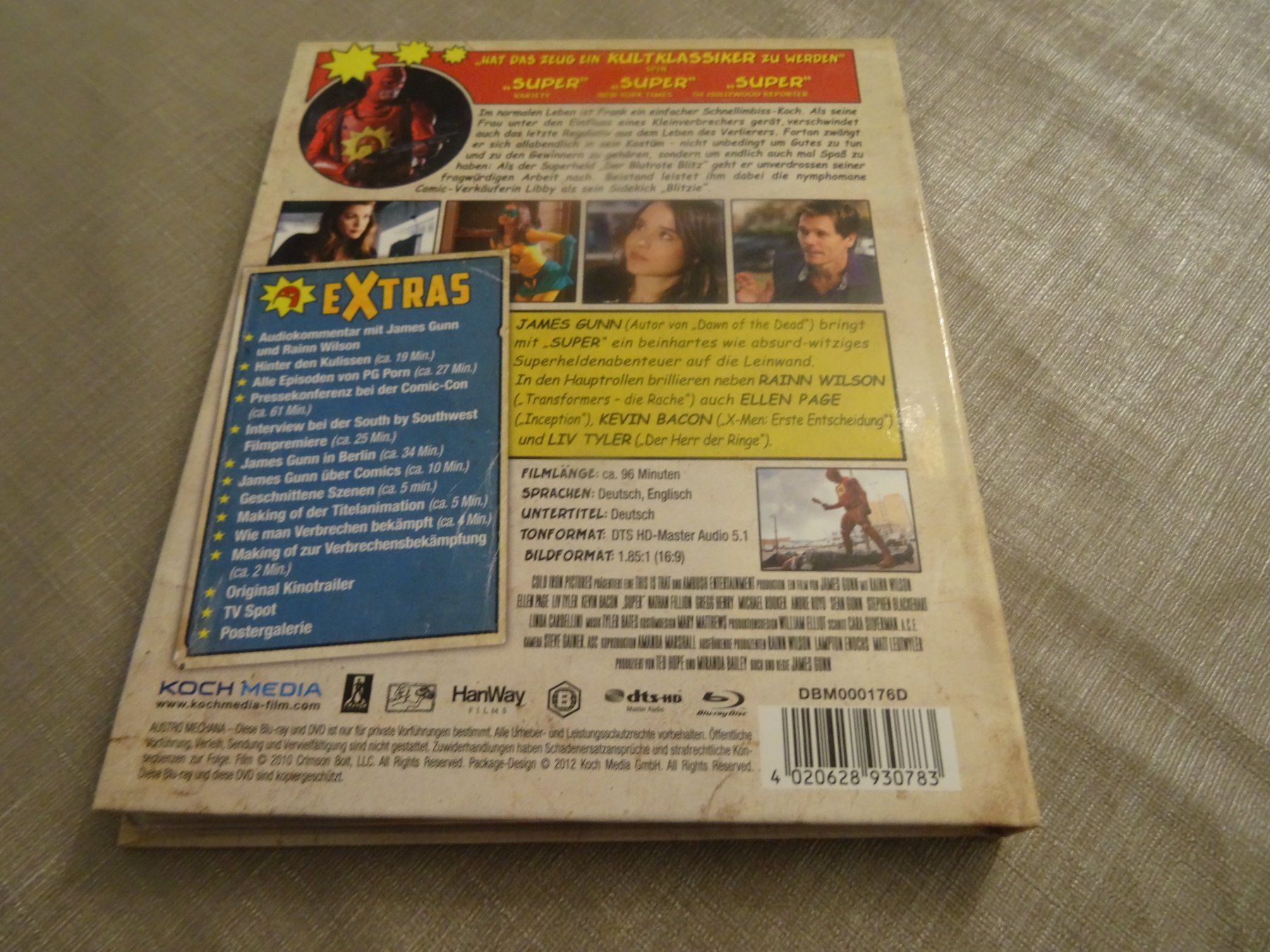 Alle DVDs: Super - Shut Up Crime! (2-Disc Edition) – Gebraucht aus Olten von Disc-Verkauf 3