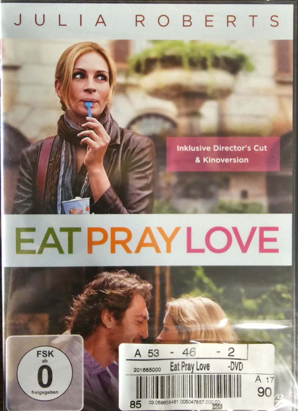 Tutti i DVDs: Eat Pray Love – Nuovo e nell'imballaggio originale da Wahlen b. Laufen venduto da Cg10