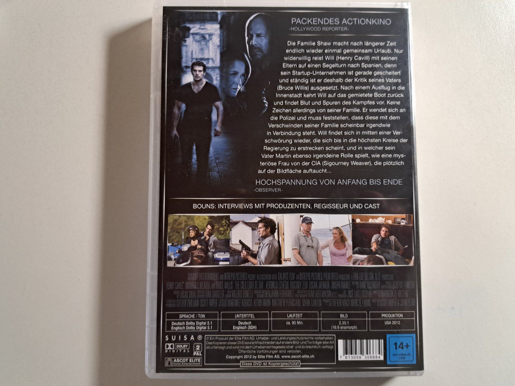 Tutti i DVDs: THE COLD LIGHT OF DAY – Usato da Wichtrach venduto da LuckyLuke69 1