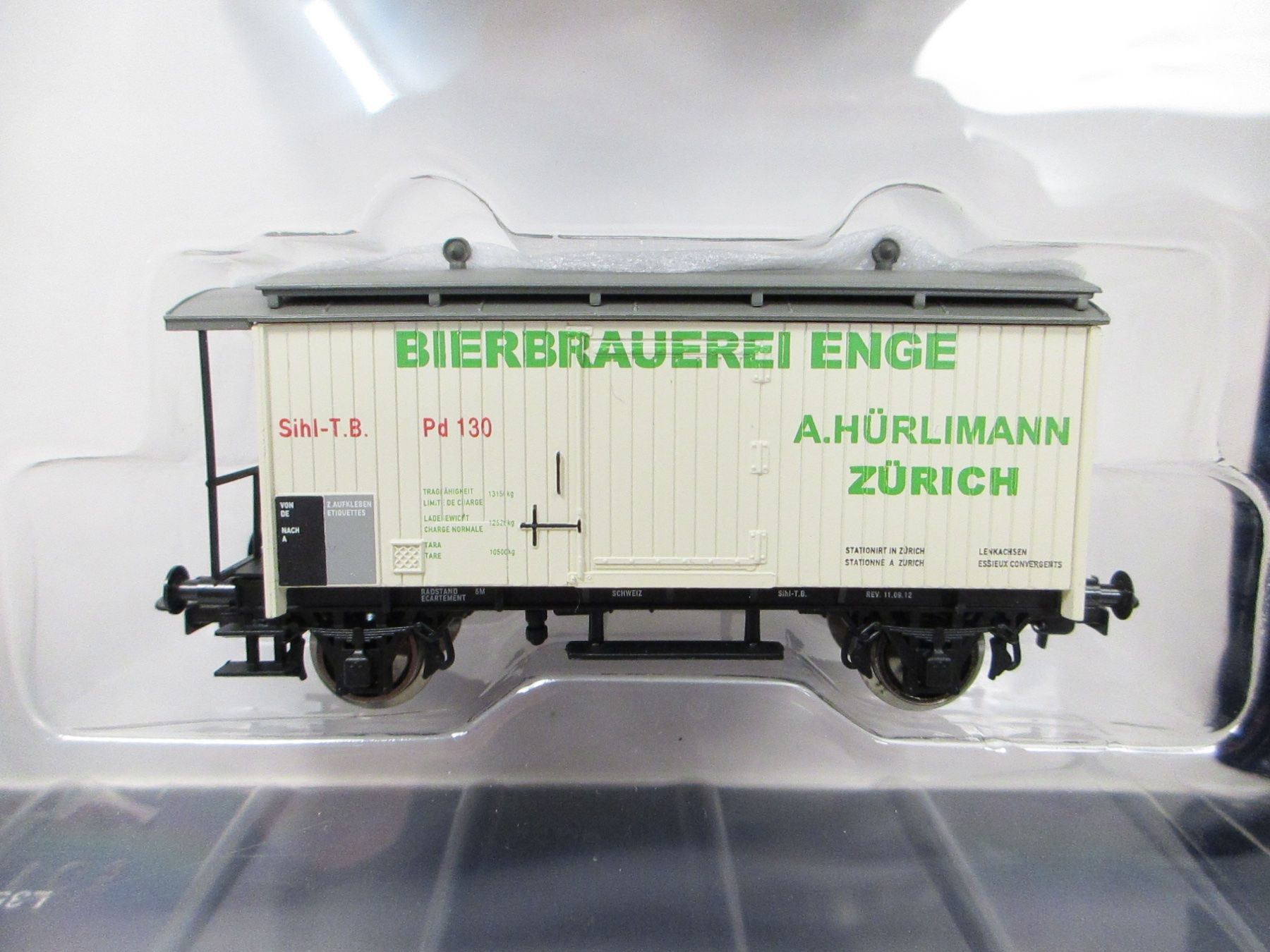 Liliput Modelleisenbahnen: Liliput H0 240154 SBB CFF Oldtimer-Bierwagen-Set (AC) – Neu und originalverpackt aus Olten von Heinrich875 6