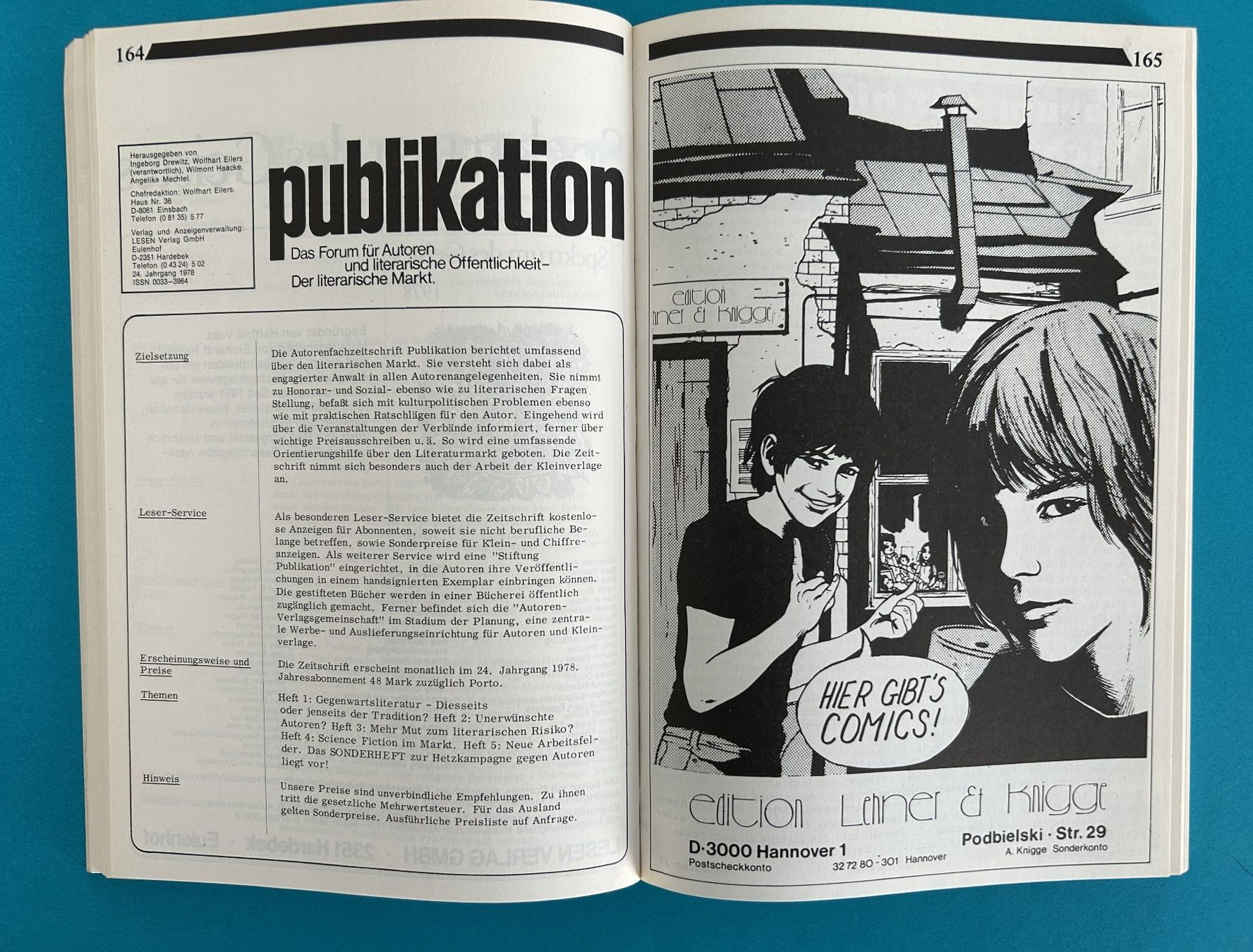 Libri: KATALOG DER MINIPRESSEN 1978/79 – Usato da Zürich venduto da Domus09 7