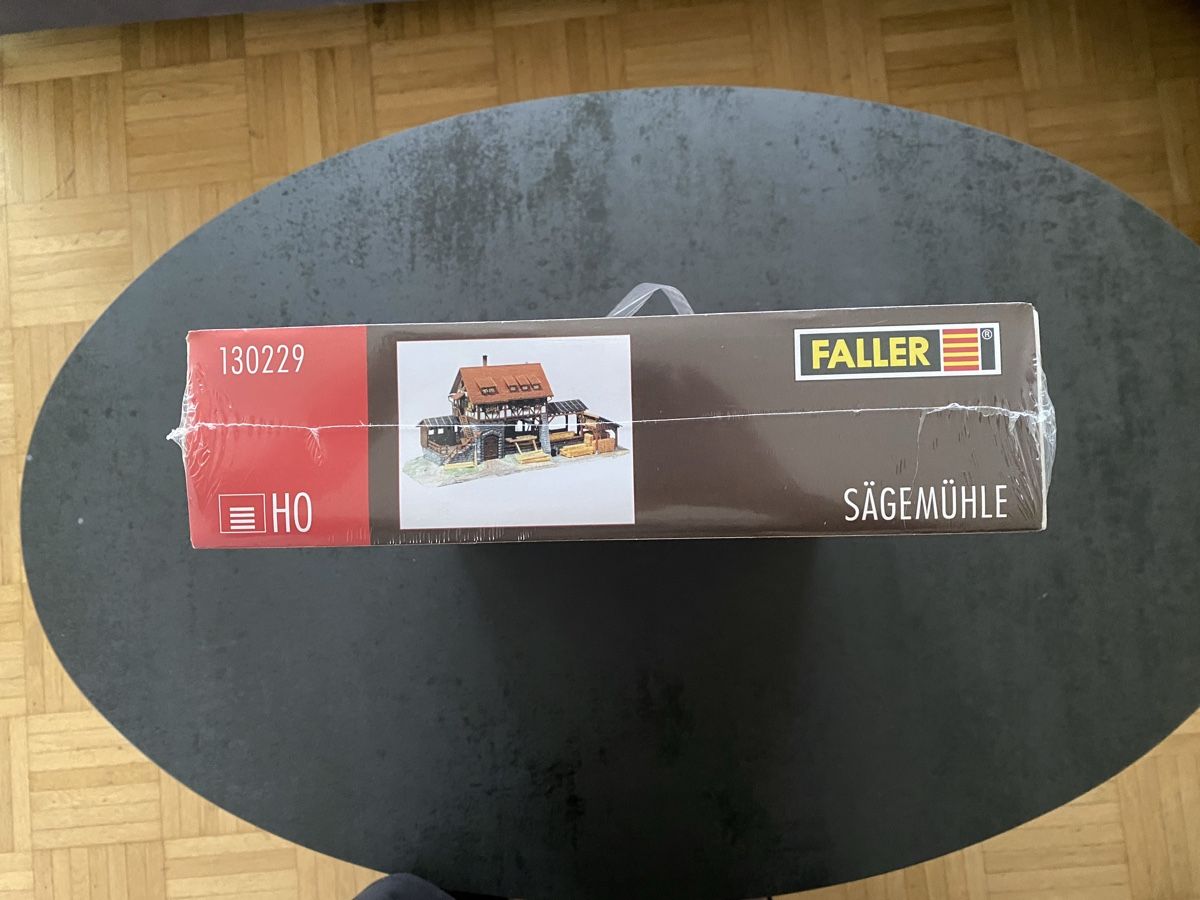Faller Modellini di ferrovie: FALLER Sägermühle HO 130229 neuwertig – Nuovo e nell'imballaggio originale da Wattwil venduto da Ugasser 1