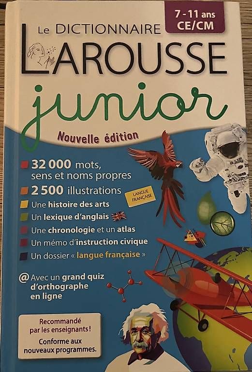 Libri: Dictionnaire Larousse junior – Usato da Bouveret venduto da jeronimooo