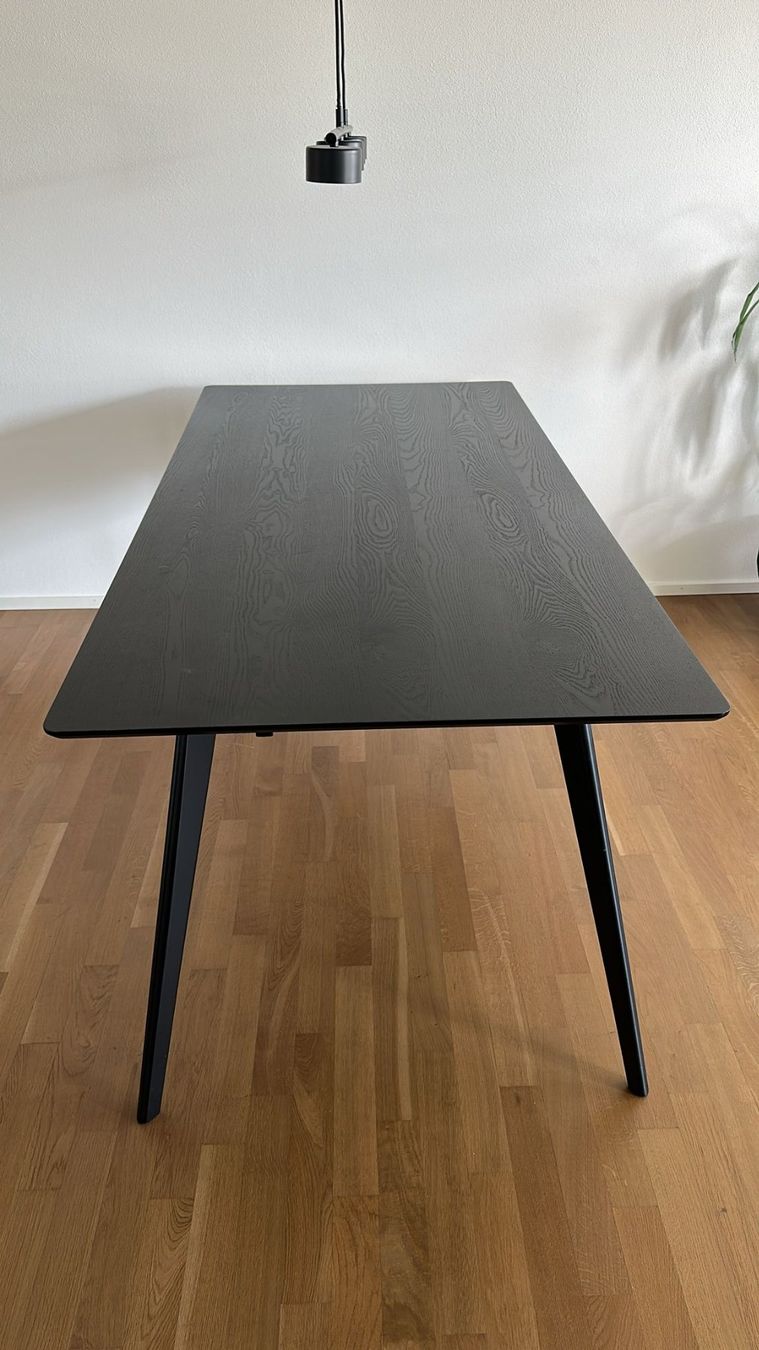 Tables: Esstisch Holz, schwarz – D'occasion à Emmen par ric_7plt 1
