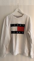 Tommy Jeans Pullover Weiss Grösse L guter Zustand