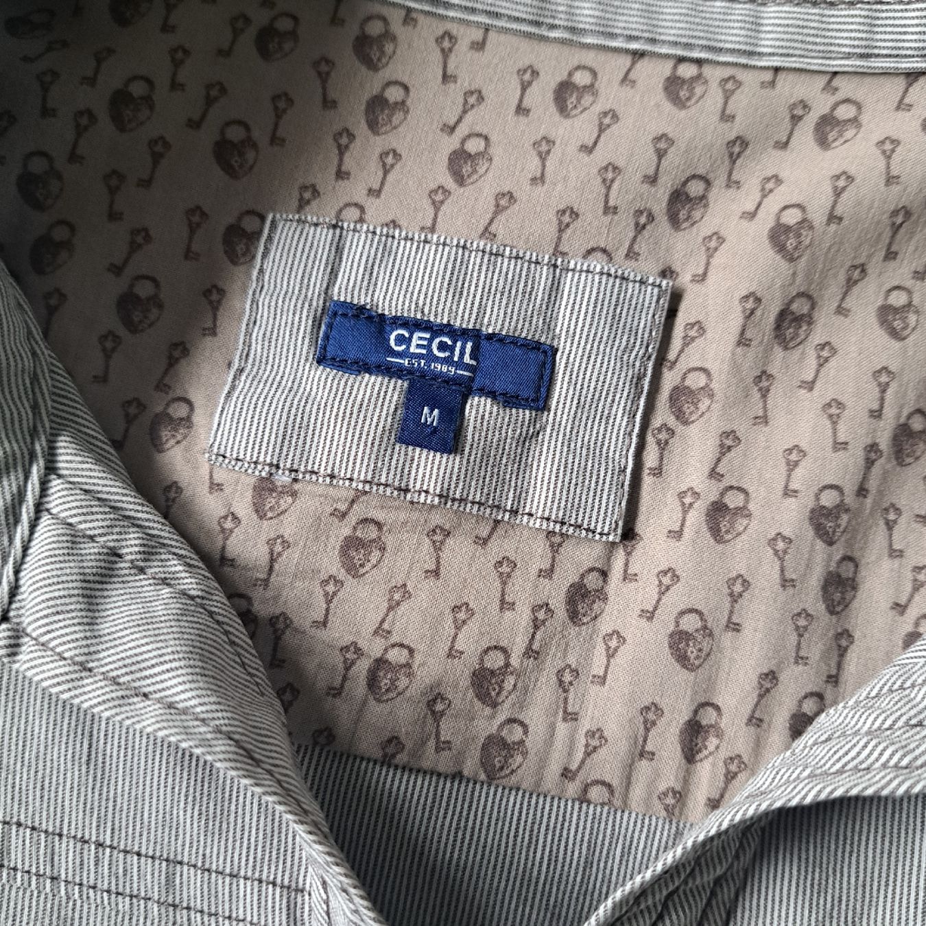 Cecil Camicette: Cecil Bluse grau gestreift, Gr. M, Top Zustand – Usato da Kriegstetten venduto da Jakasi 3