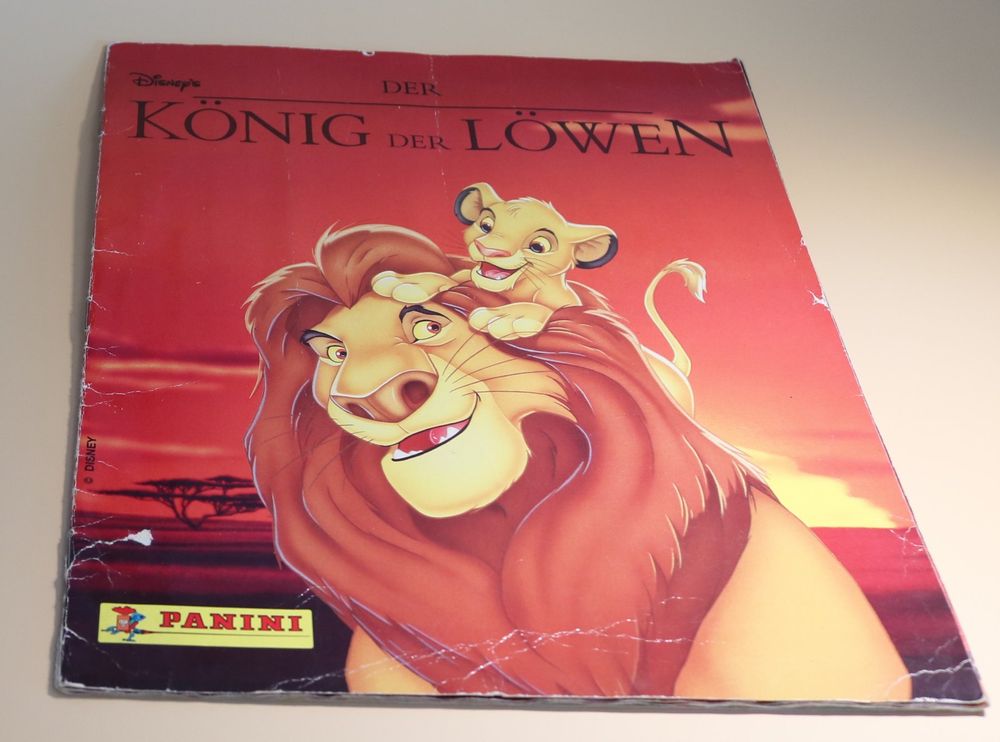 Original Panini Album König der Löwen (Gebraucht) in Winterthur für CHF ...