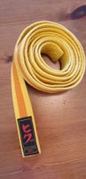 Karate Gürtel gelb/orange (240 cm) / Kampfsport Gurt
