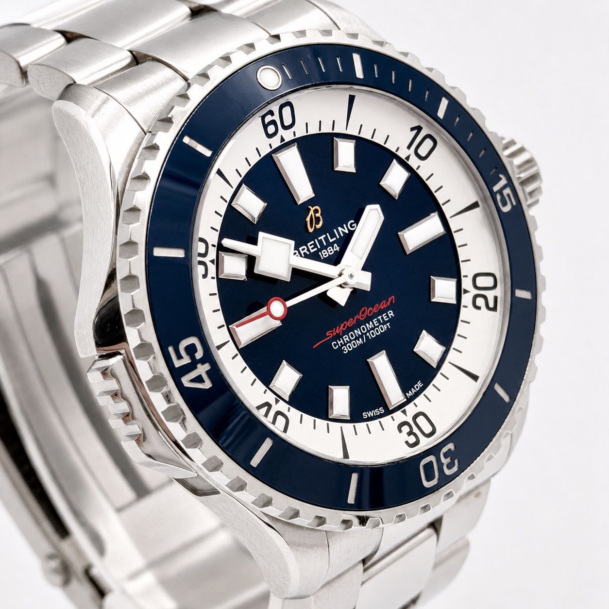 Breitling Orologi: Breitling Superocean Automatic 46 - Full Set 2022 + Garantie – Usato da Wil SG venduto da rappwatches 3