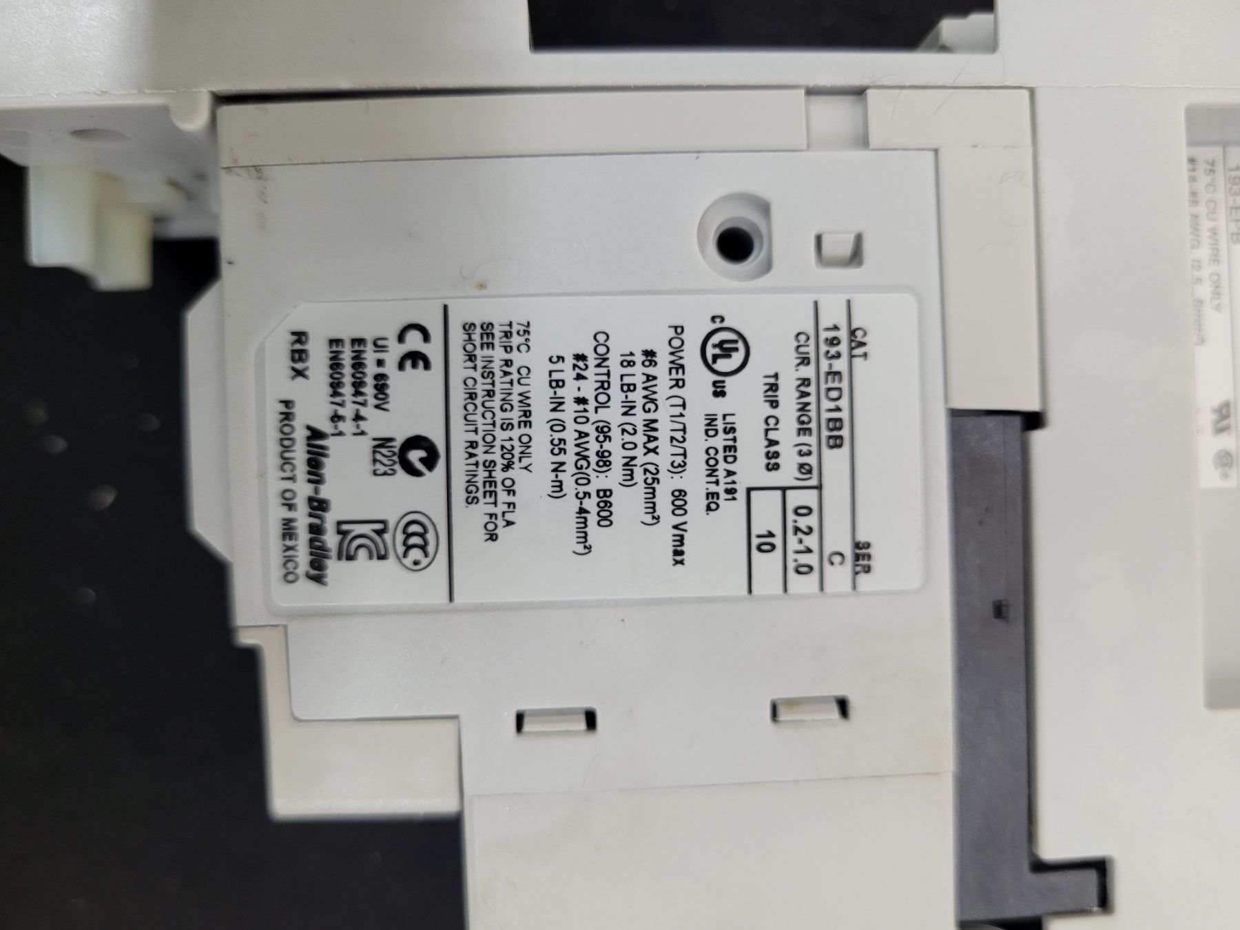 Elektronikbauteile: Allen-Bradley E1 Plus - 193-ED1BB und 193-EPB – Gebraucht aus Vitznau von Night-Fire 2