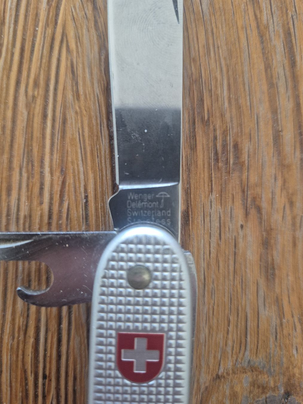 Schweizer Armee Taschenmesser: 2xArmee Sackmesser silber – Gebraucht aus Stalden (Sarnen) von tschudi04 2