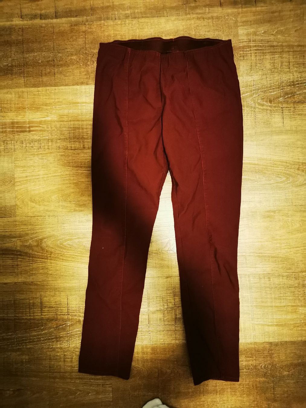 Leggings: Weinrote Leggings Gr. M Herbst Winter – Gebraucht aus Balsthal von Leila_Luna