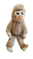 Stofftier Affe antik