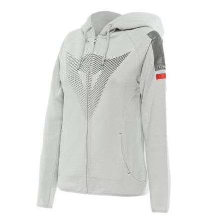 Dainese Damen Hoodie FADE grigio - chiaro-dunkelgrau-rot ...