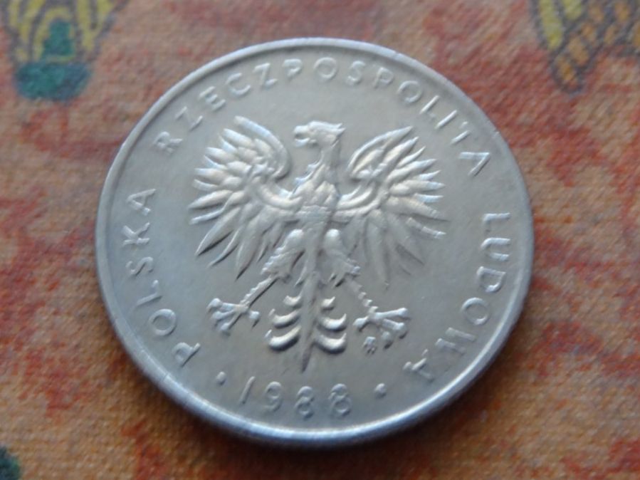 Tutti le monete: Pologne  10  Zlotych  1988 – Usato da Romanel-sur-Lausanne venduto da Swift13