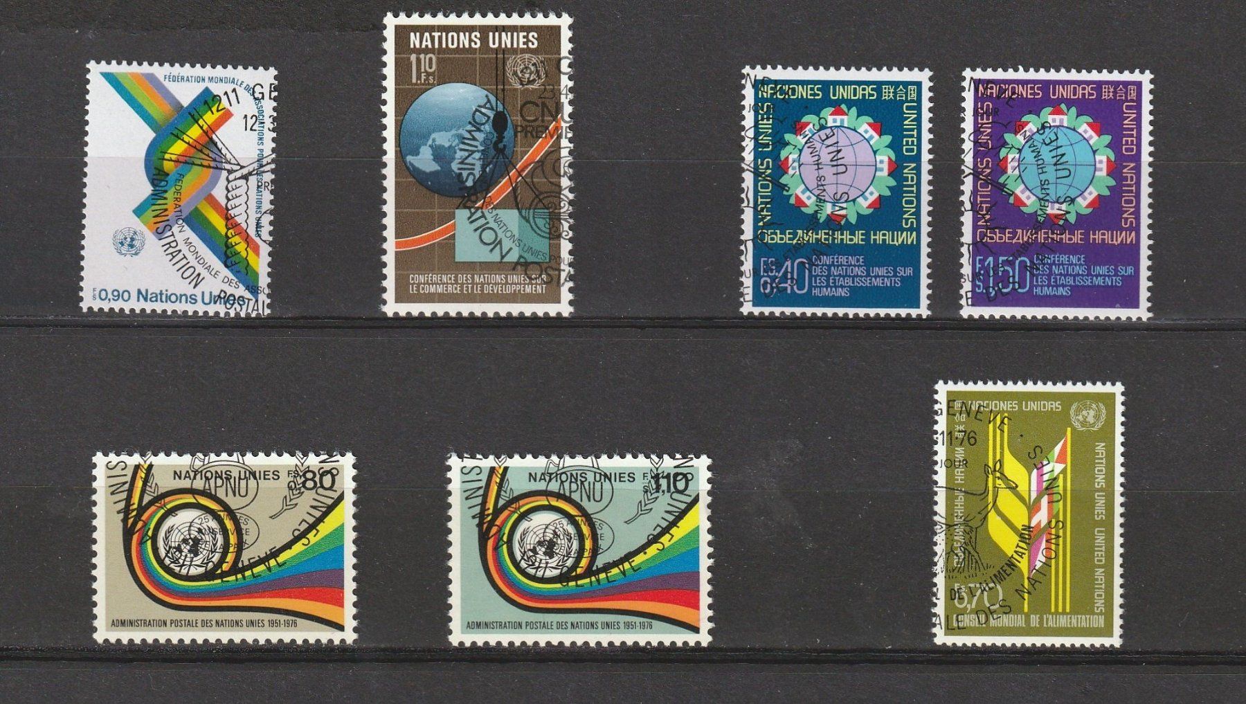 Tutti i francobolli: UNO - Marken in Schweizer Währung 1976 – Nuovo (secondo la descrizione) da Buttisholz venduto da wbr_wdw8