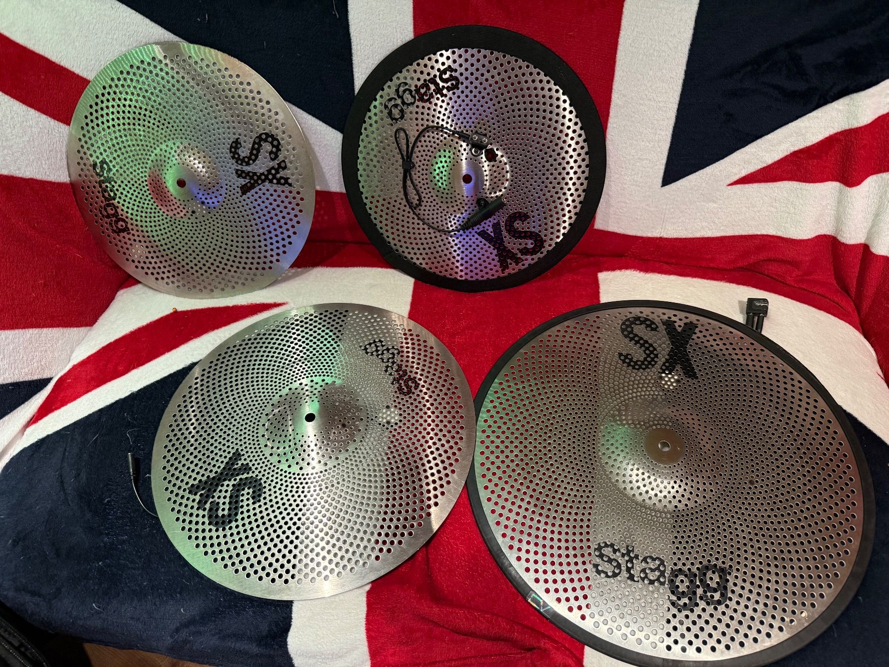 Strumenti musicali: Stag low volume cymbal set with triggers – Usato da Dicken venduto da Armylandrover
