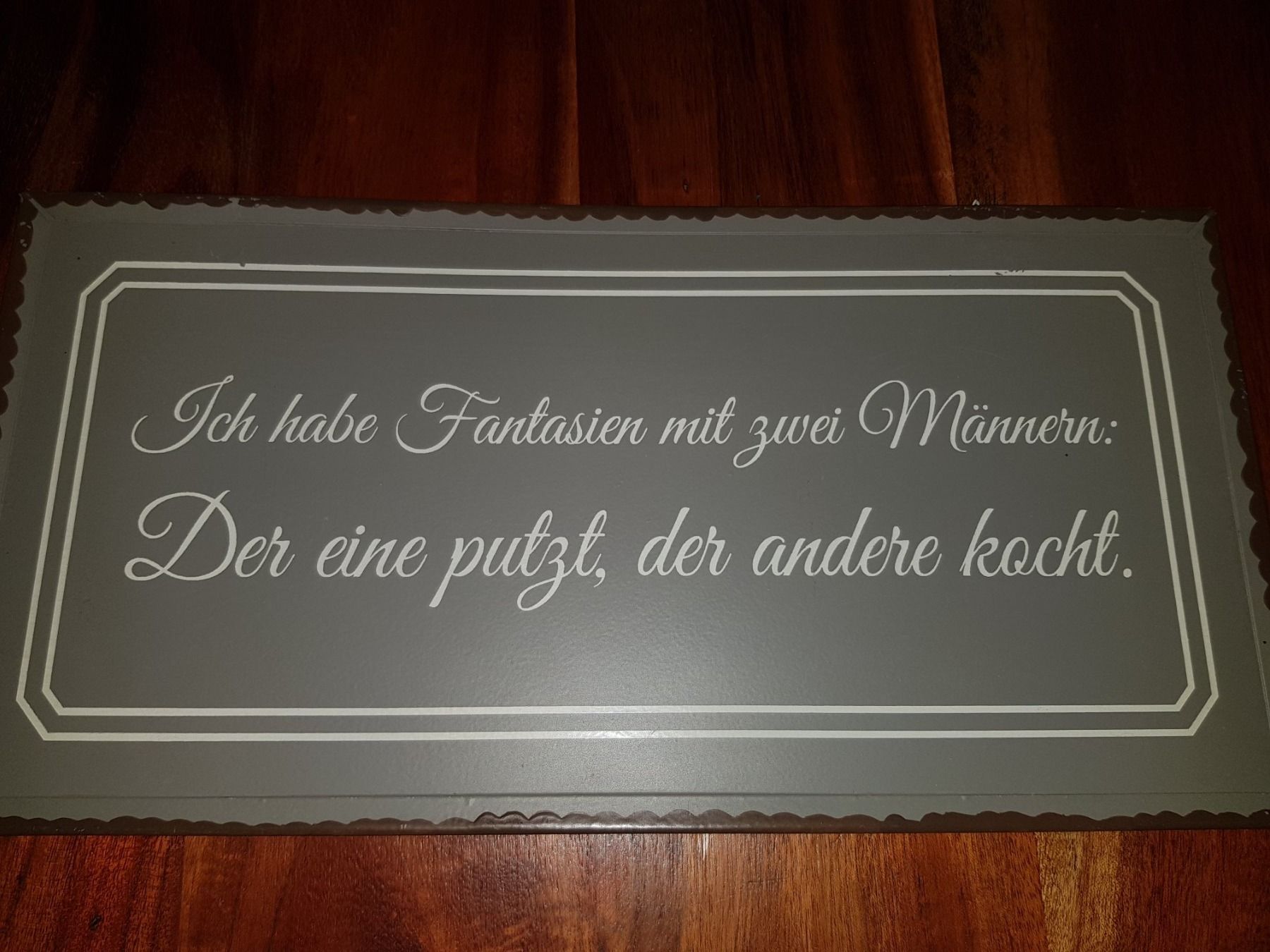 Ecriteaux: Originelles Blechschild – D'occasion à Emmenbrücke par prisan_LU
