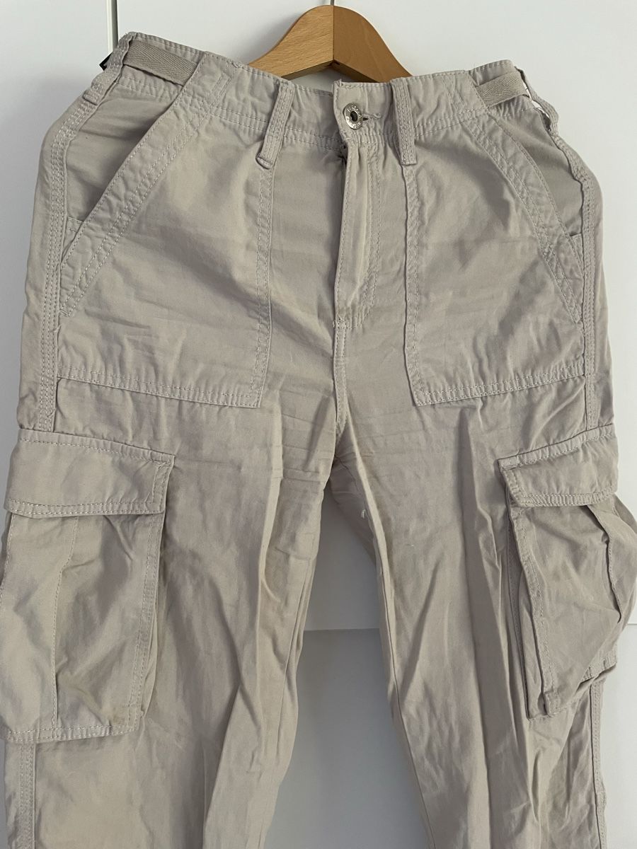 Bershka Pantaloni: Pantalon cargo beige 34 – Nuovo (secondo la descrizione) da Pully venduto da kaba07 3