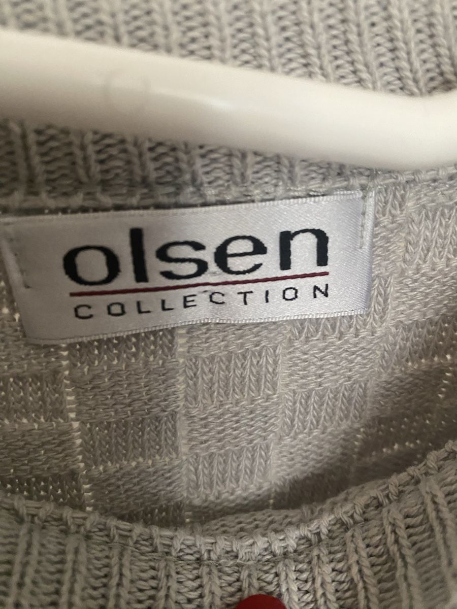 Maglioni & Felpe: Pull tricot gris clair Olsen Collection, t.38/M – Usato da Tavannes venduto da Thriftshop 3
