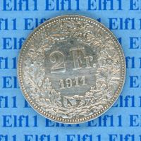 CHF___2.00 1911 -vz 2 Franken