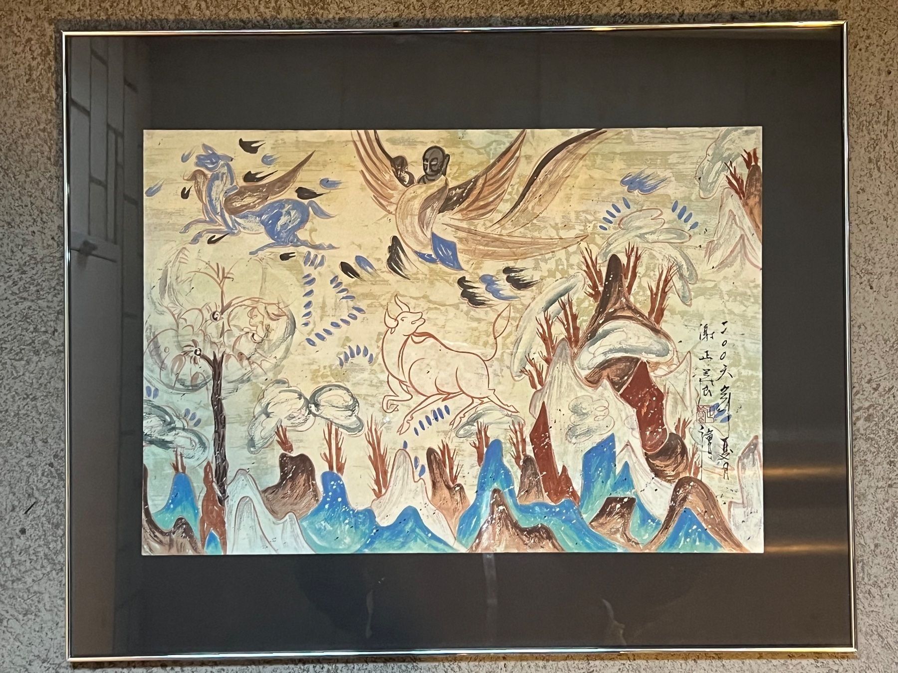 Dipinti: DUNHUANG MALEREI aus GANSU! – Usato da Basel venduto da Kaffee_und_Kunst 3