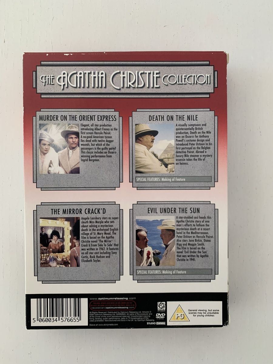 Tutti i DVDs: Agatha Christie Collection - 4-Disc DVD Boxset – Usato da Zürich venduto da createdindust 1