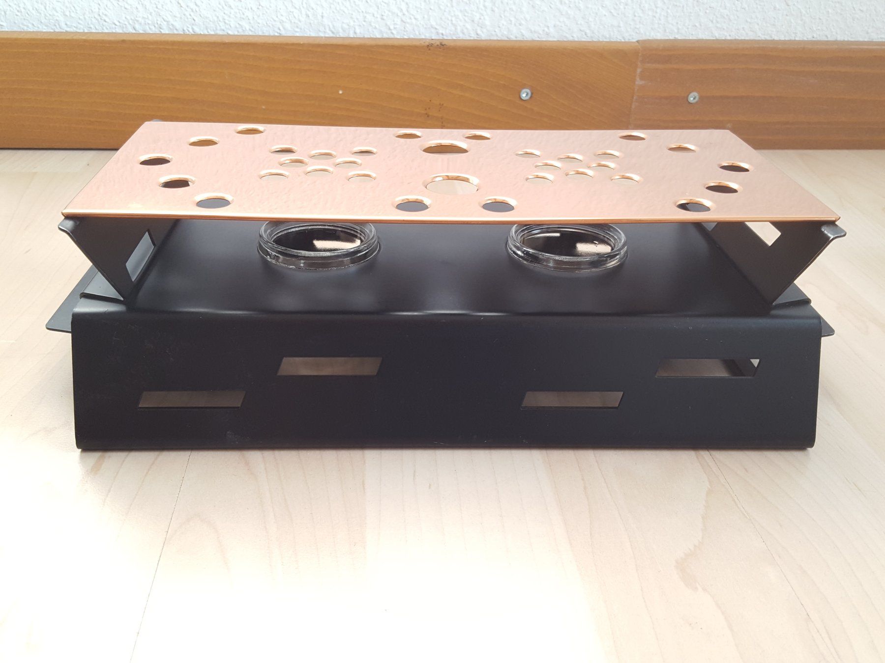 Servierplatten: Stövchen für zwei Rechaudkerzen – Gebraucht aus Worb von FroLok 5